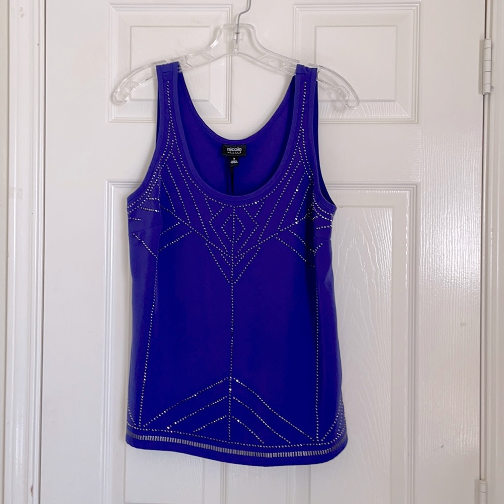 Nicole Miller Sleeveless top size small